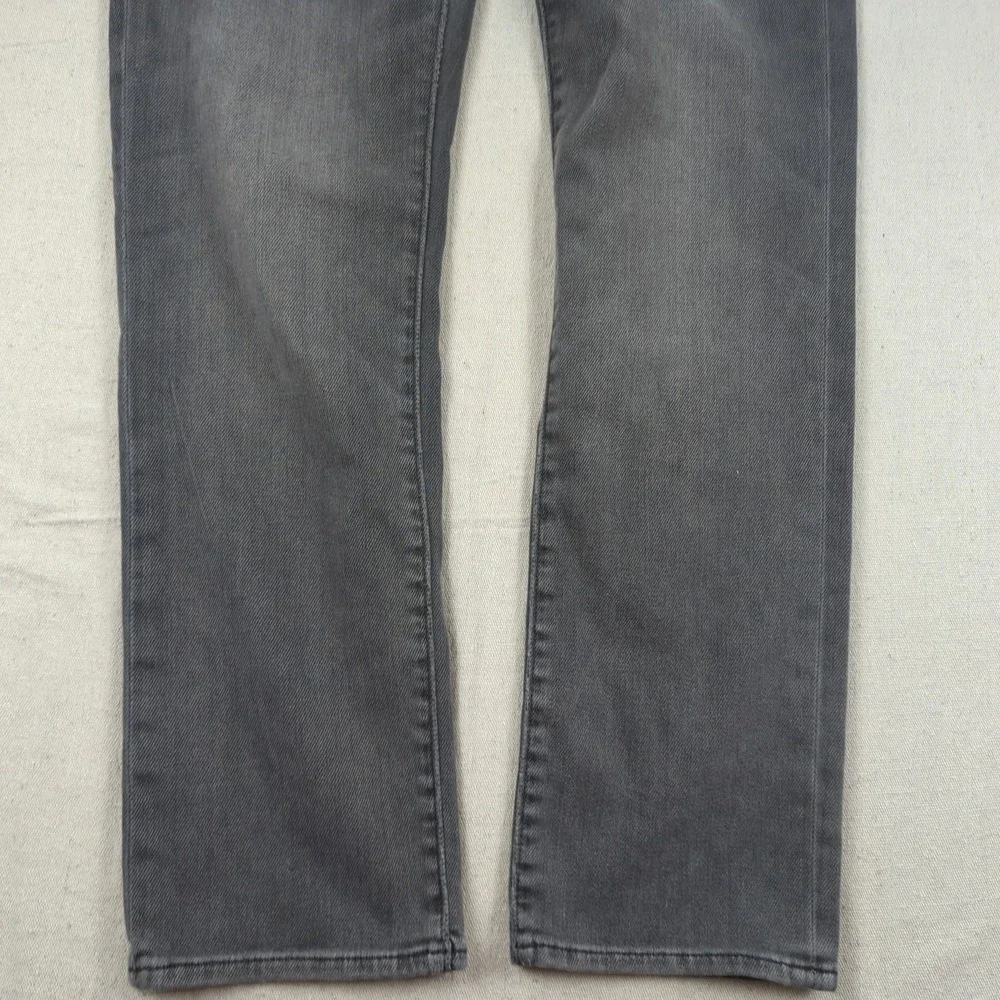 Banana Republic Jeans Mens 34x32 Black Traveler Slim Fit Casual
